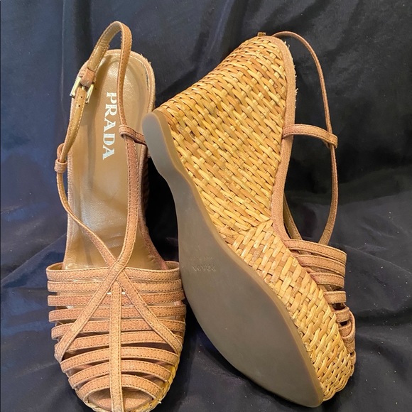 Prada Leather Gladiator Sandals - Picture 5 of 5